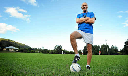 Friedi Meinel, new football coach at Boambee. Friedi Meinel, new football coach at Boambee.